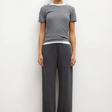 Leset - Pointelle Slim Fit Tee