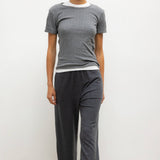 Leset - Pointelle Slim Fit Tee