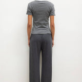 Leset - Pointelle Slim Fit Tee