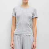 Leset - Pointelle Slim Fit Tee