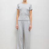 Leset - Pointelle Slim Fit Tee