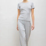 Leset - Pointelle Slim Fit Tee