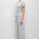 Leset - Pointelle Slim Fit Tee