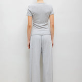 Leset - Pointelle Slim Fit Tee