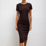 Leset - Rozzi Double Layer Tee Dress