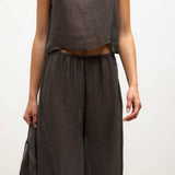 Leset - Stella Crop Sleeveless Crew