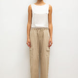 Leset - Barb Lace Crop Sleeveless Crew