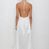 Leset - Yoko Halter Maxi Dress