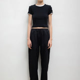 Leset - Yoko Lace Crop Pant