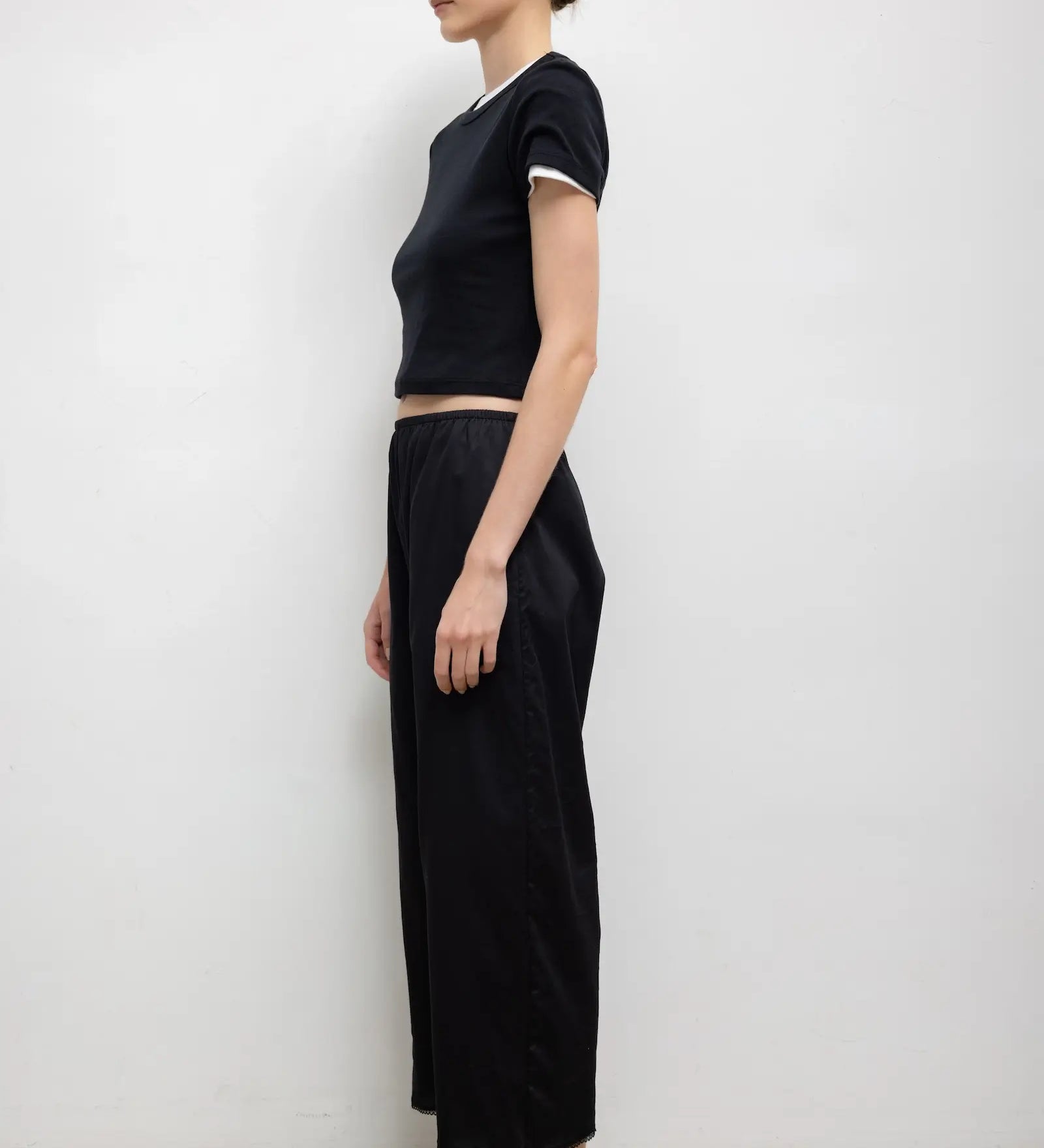Leset - Yoko Lace Crop Pant