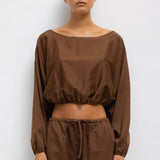Leset - Yoko Long Sleeve Blouson Top