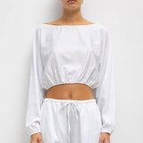 Leset - Yoko Long Sleeve Blouson Top