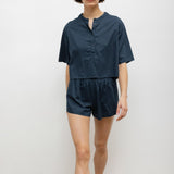 Leset - Yoko Short Sleeve Henley