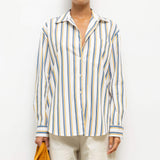 Leset - Pre - Order: Yoshi Stripe Classic Oversized Button Down