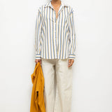 Leset - Pre - Order: Yoshi Stripe Classic Oversized Button Down