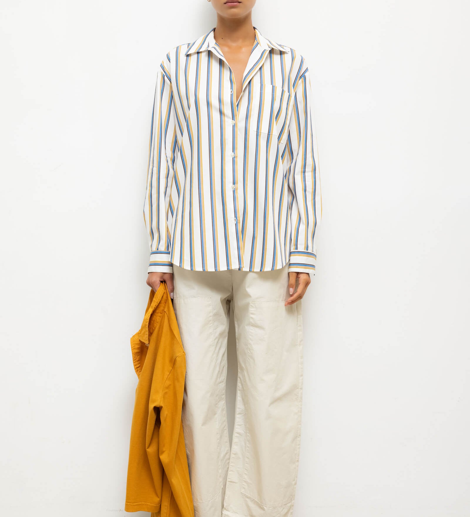 Leset - Pre - Order: Yoshi Stripe Classic Oversized Button Down
