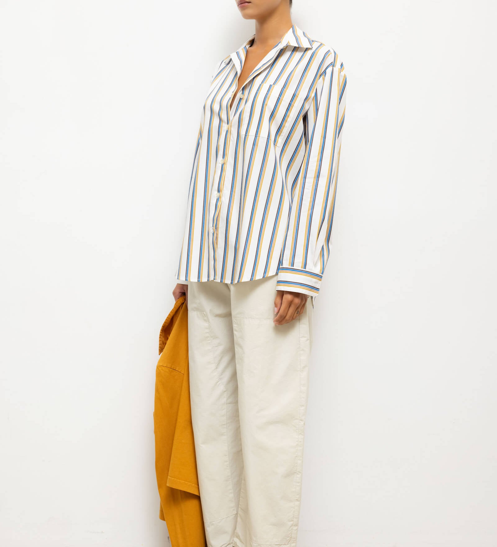 Leset - Pre - Order: Yoshi Stripe Classic Oversized Button Down