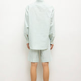 Leset - Yoshi Stripe Classic Oversized Button Down