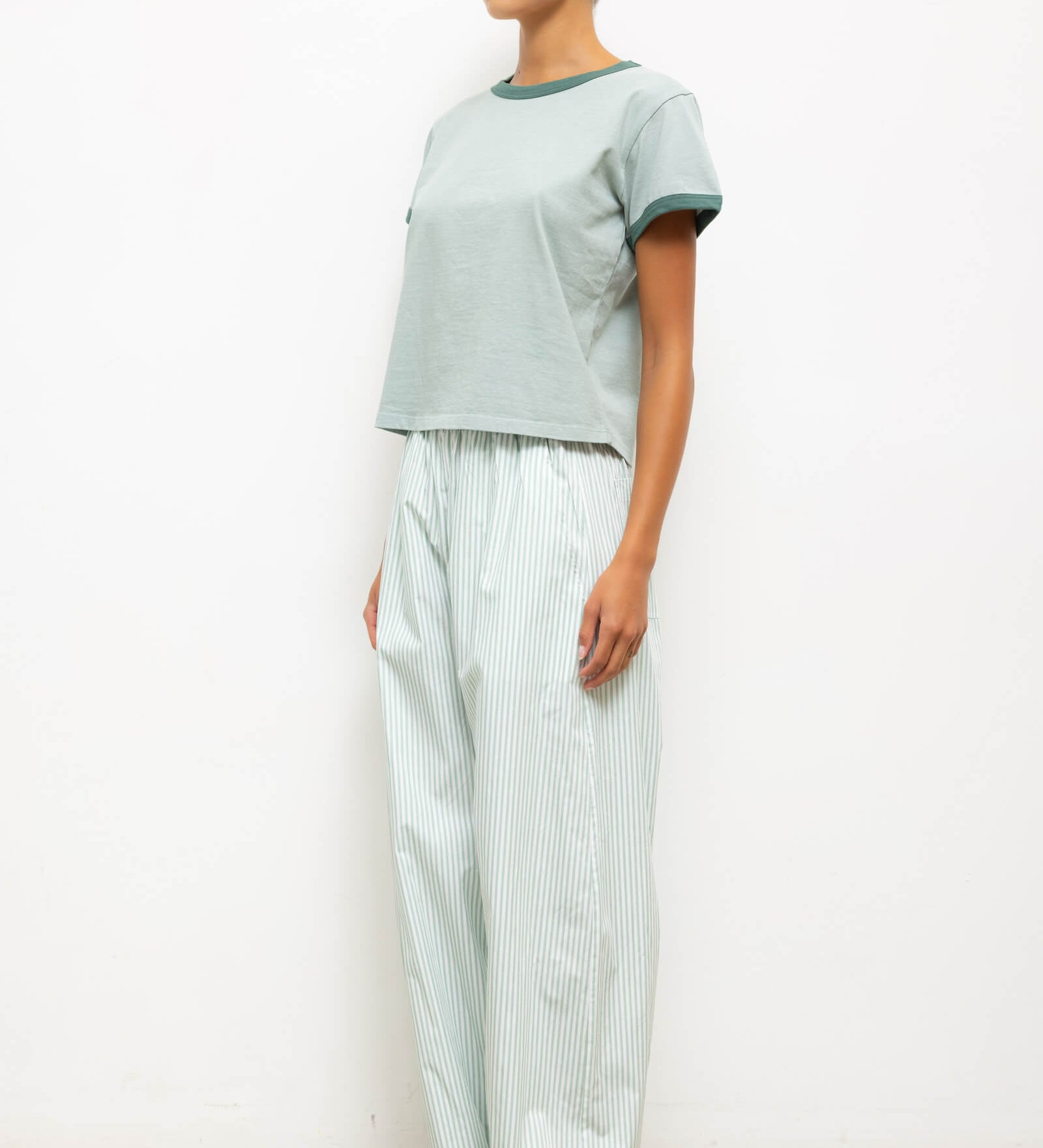 Leset - Yoshi Stripe Wide Leg Pant
