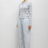 Leset - Yoshi Stripe Crop Drawstring Pant
