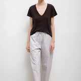 Leset - Yoshi Stripe Crop Drawstring Pant