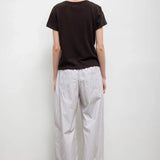 Leset - Yoshi Stripe Crop Drawstring Pant