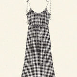 DÔEN - LESLIE DRESS -- MARILYN GINGHAM