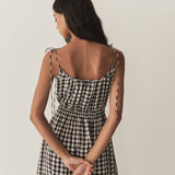 DÔEN - LESLIE DRESS -- MARILYN GINGHAM