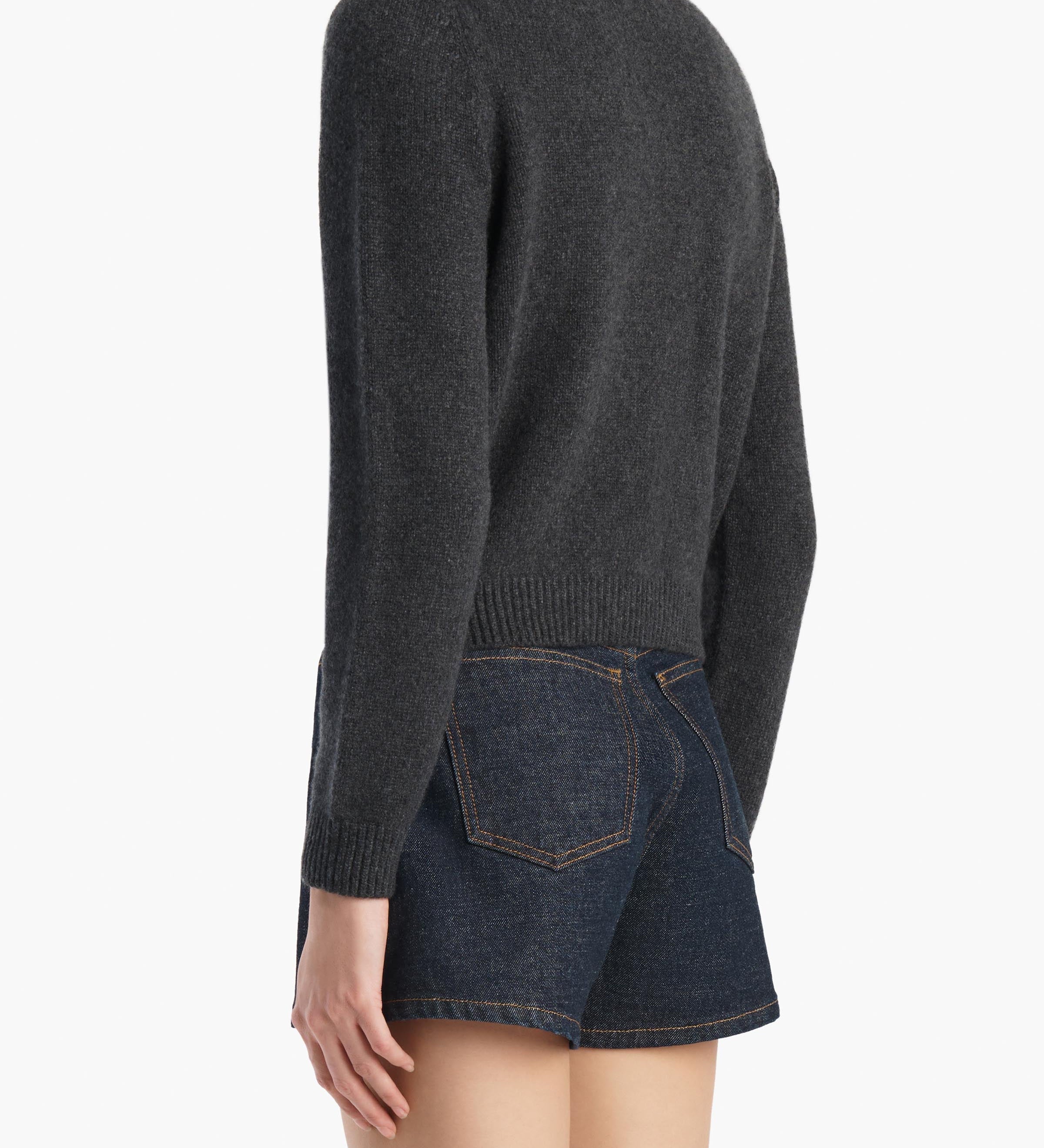 Khaite - Leta Sweater in Charcoal