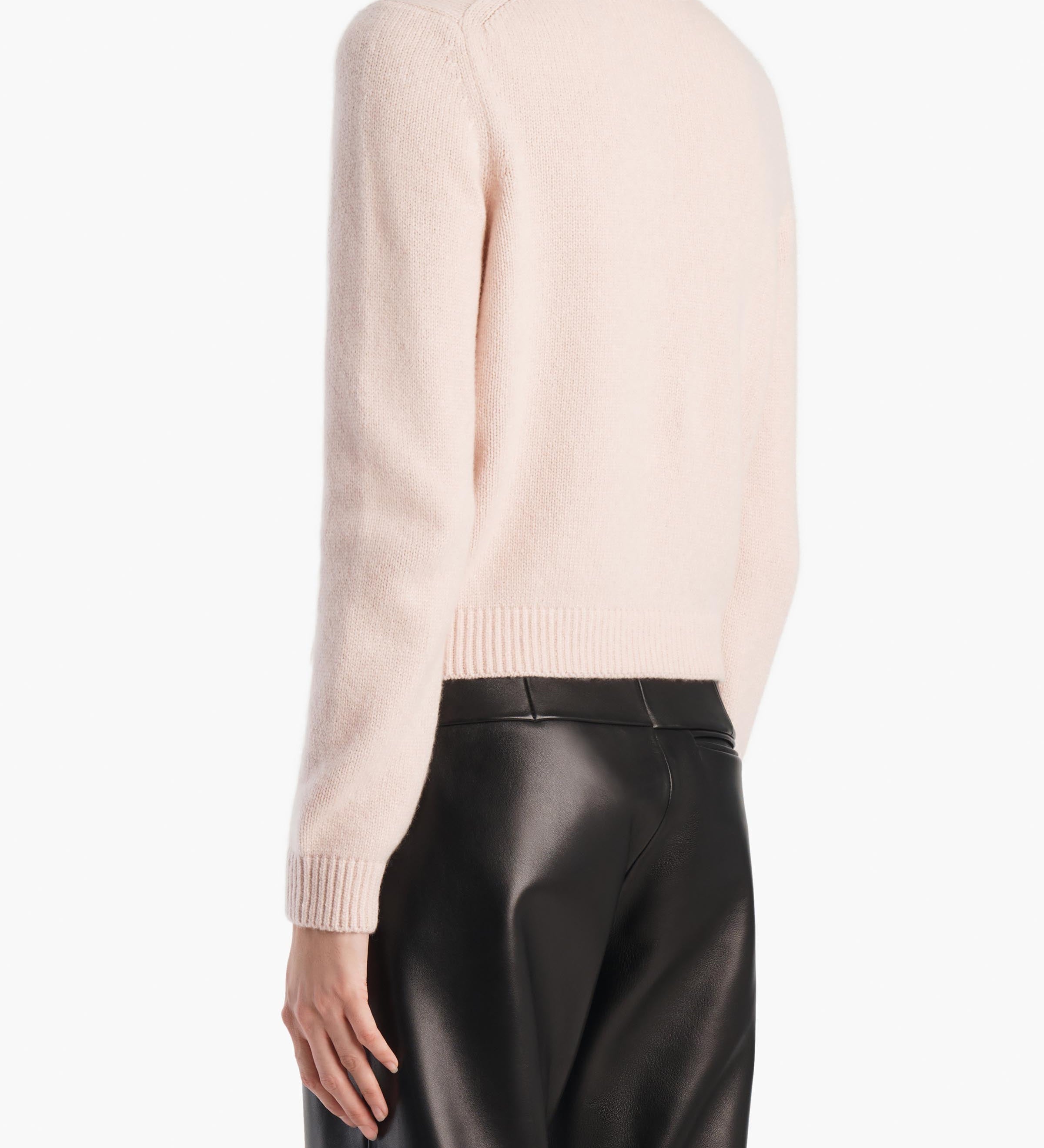 Khaite - Leta Sweater in Dusty Rose