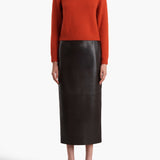 Khaite - Leta Sweater in Persimmon