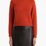Khaite - Leta Sweater in Persimmon