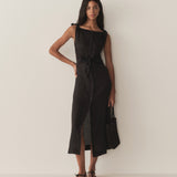 DÔEN - LEVINE DRESS -- BLACK