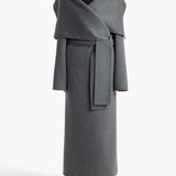 Khaite - Levitt Coat in Grey Melange