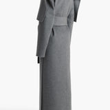 Khaite - Levitt Coat in Grey Melange