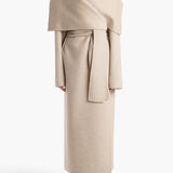 Khaite - Levitt Coat in Oatmeal