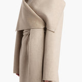 Khaite - Levitt Coat in Oatmeal