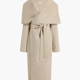 Khaite - Levitt Coat in Oatmeal
