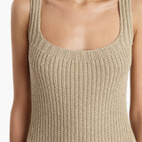 Khaite - Lex Dress in Beige