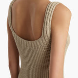 Khaite - Lex Dress in Beige