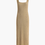 Khaite - Lex Dress in Beige