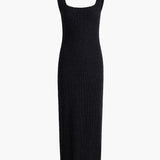Khaite - Lex Dress in Black
