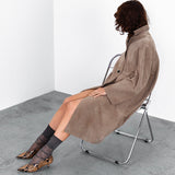 Le Monde Beryl - Babouche Kitten / Fango Leather Snake Effect