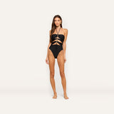 L'AGENCE - Opus Halter One - Piece Swimsuit
