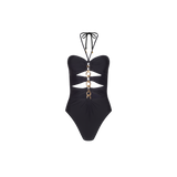 L'AGENCE - Opus Halter One - Piece Swimsuit