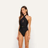 L'AGENCE - Sidney Plunge One - Piece Swimsuit