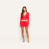 L'AGENCE - Coco Mini Skirt Cover - Up