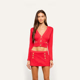 L'AGENCE - Coco Mini Skirt Cover - Up