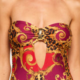 L'AGENCE - Emilia Bandeau One - Piece Swimsuit