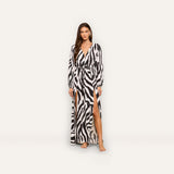 L'AGENCE - Sara Maxi Cover - Up Dress
